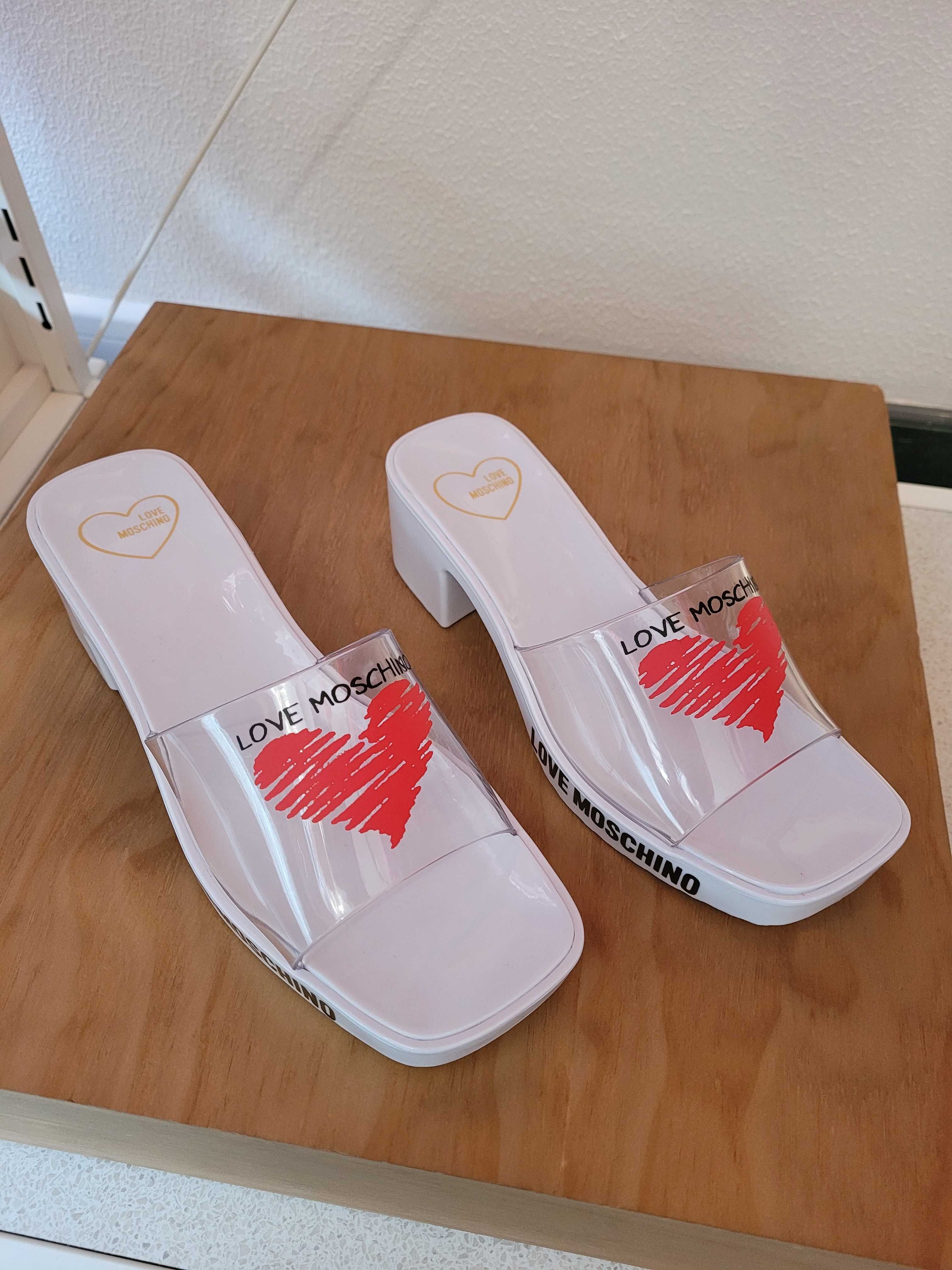 Love Moschino Klapki na słupku