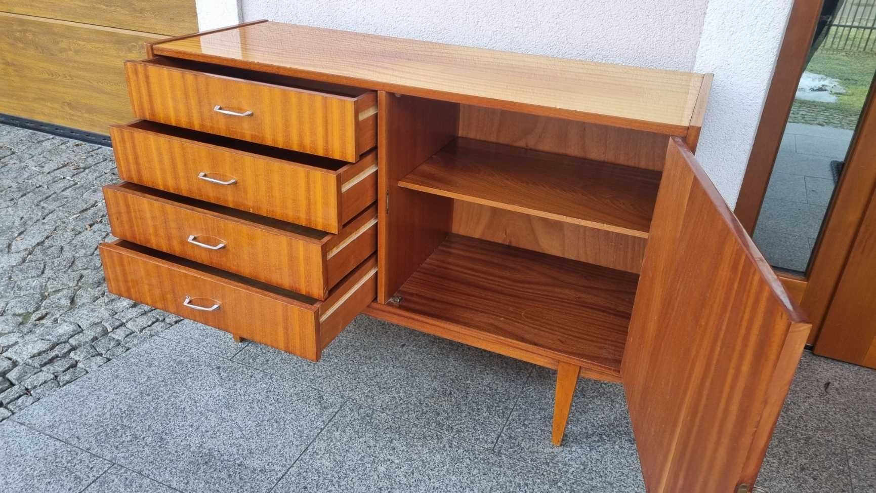 Komoda Violetta Pomocnik Design PRL Lata 70 Pod Umywalkę wysoki połysk