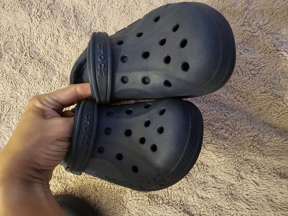 Crocs z futerkiem dla dziecka, 21 cm