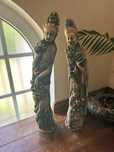 Estatuetas orientais (marfinite)