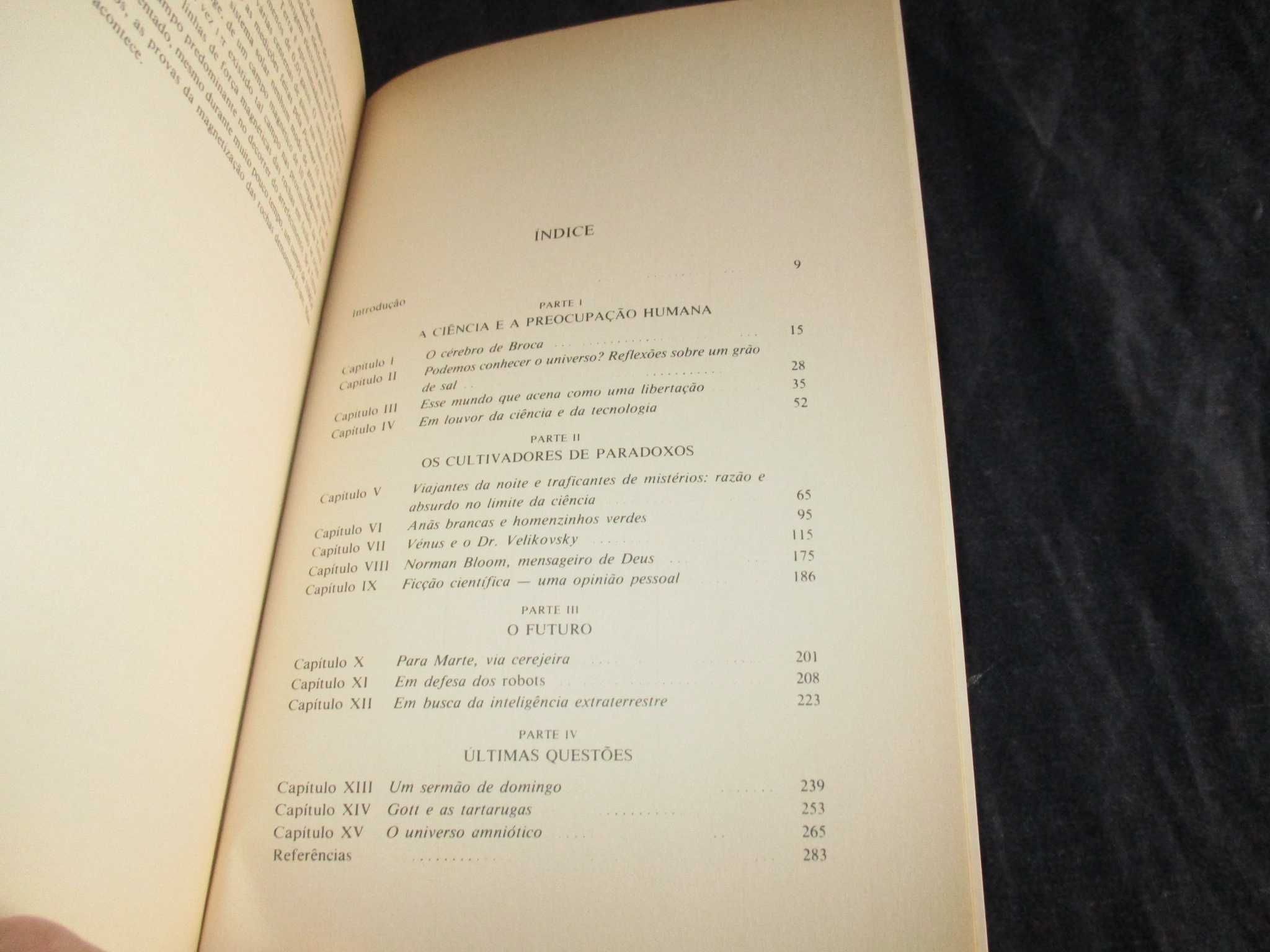 Livro O cérebro de Broca A Aventura da Ciência Carl Sagan