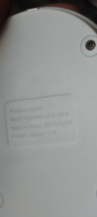 Лампа настільна компактна