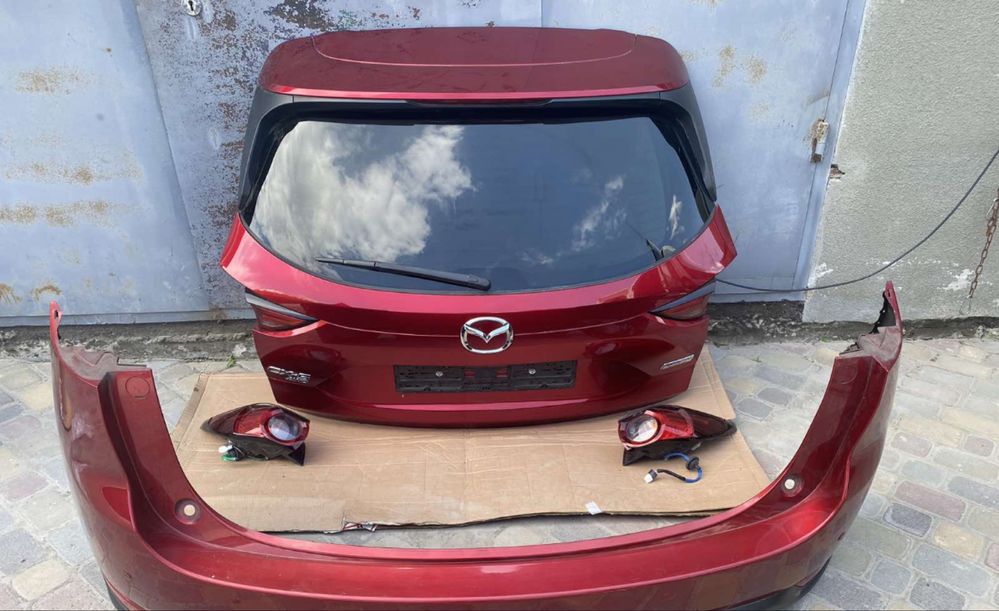 Mazda cx5 6 3 розборка Ляда 25D 42M бампер кришка багажника
