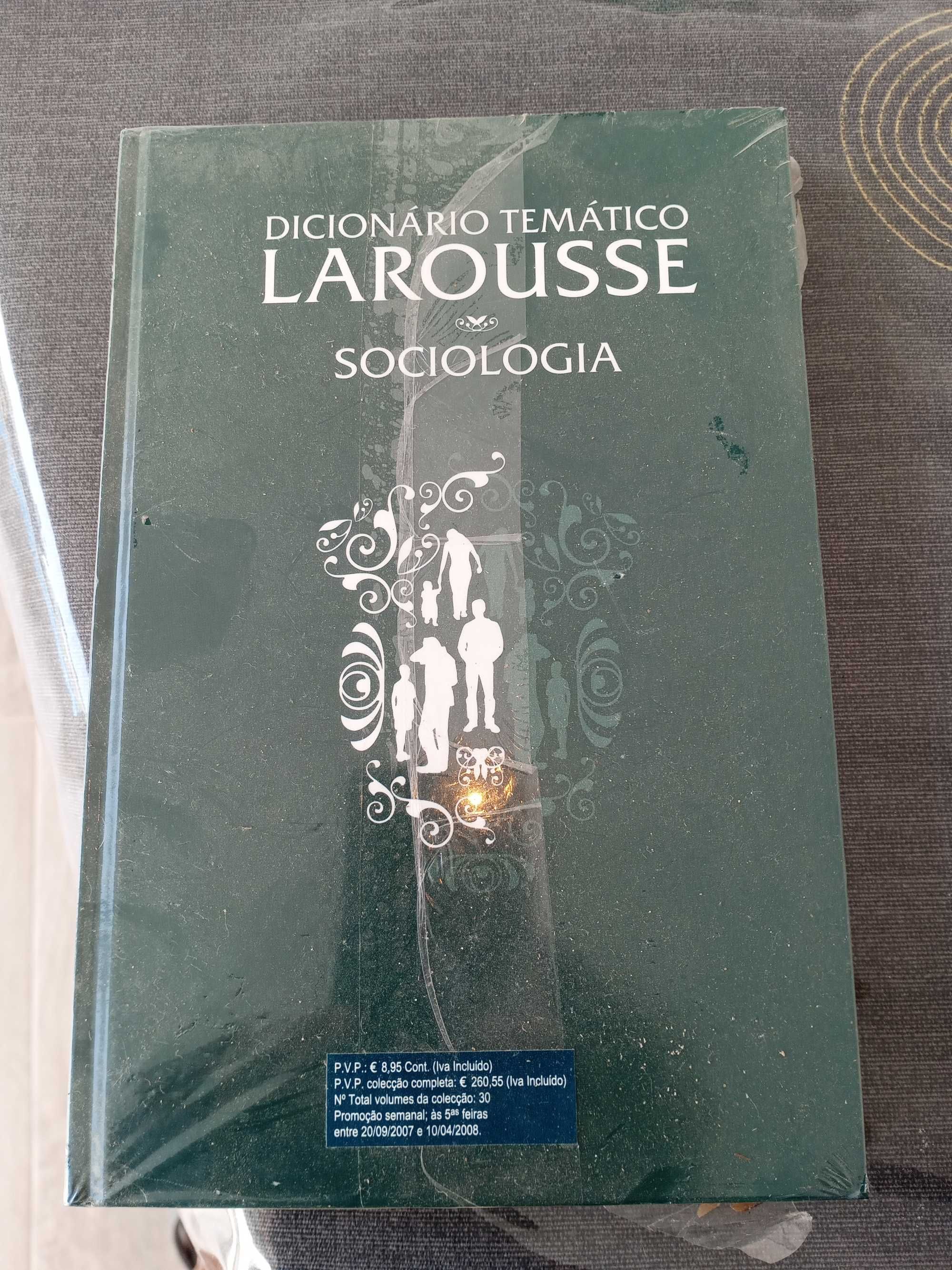 Livro novo - Dicionário  temático sobre sociologia