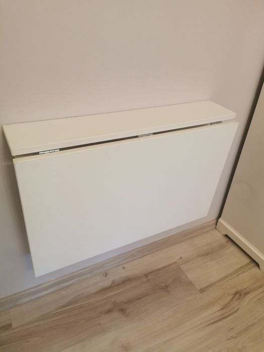Stolik składany ścienny biały Ikea