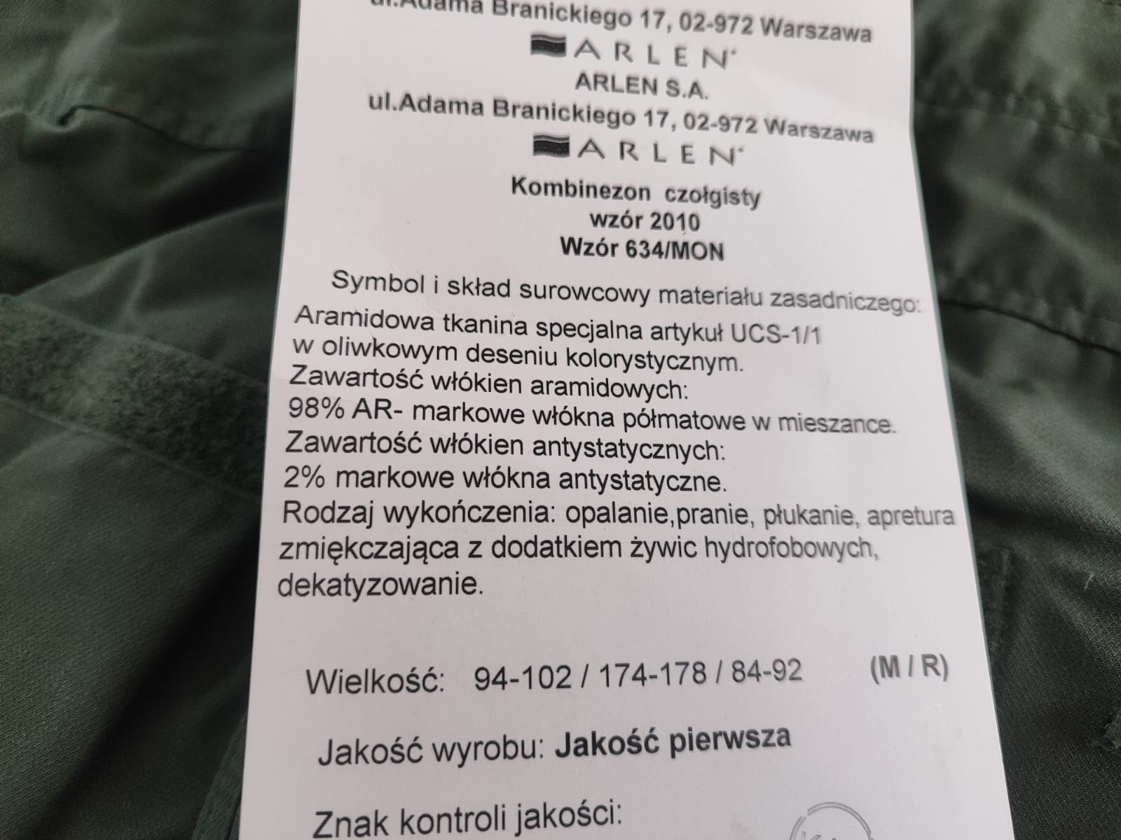 Sprzedam kombinezon roboczy