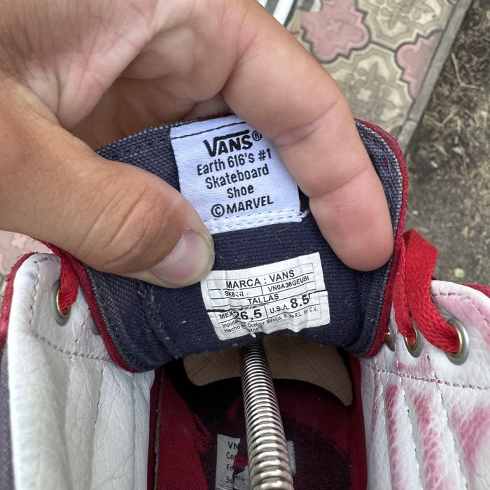 Кеды Vans Old Skool High Marvel, 42 размер, Оригинал, Кеди