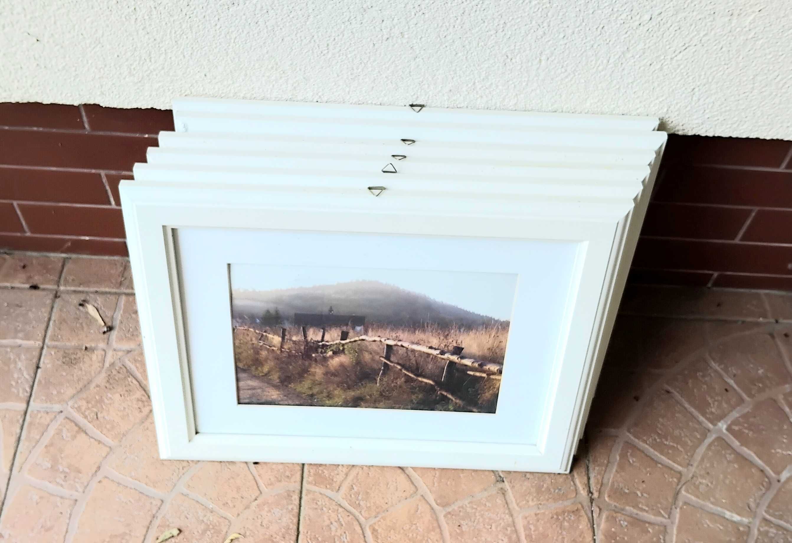 Duze biale ramki EDSBRUK Ikea 50x40cm, cena/szt bez wysylki