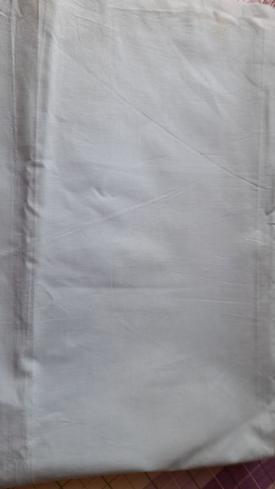 3 отреза ткани -тик разный