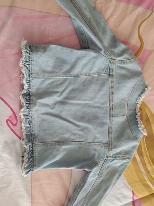 Casaquinhos de ganga mayoral gémeas t. 3