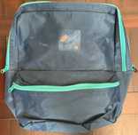 Saco de Transporte Desporto Vintage Azul Verde Turquesa
