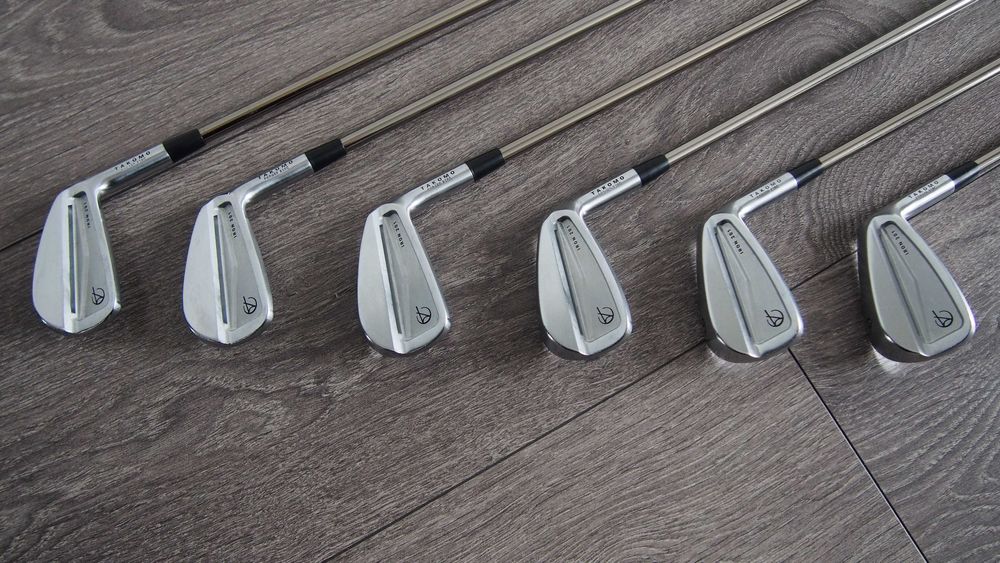kije do golfa TAKOMO 201 Forged zestaw żelaz Soft Regular graphite