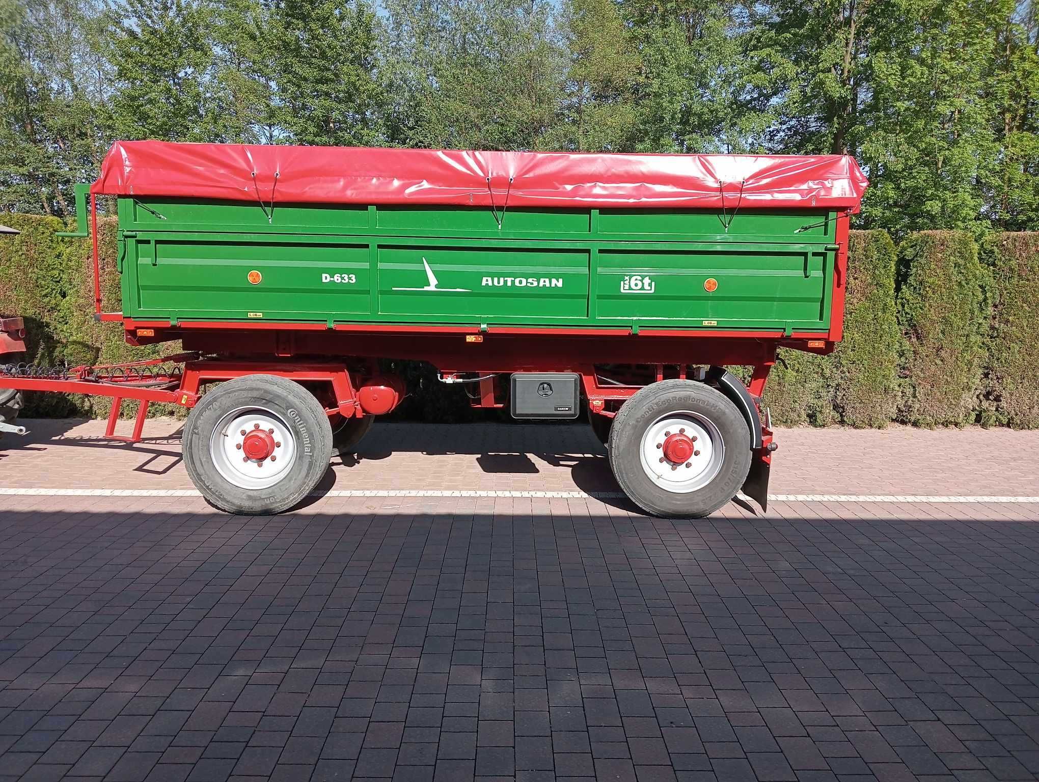 Przyczepa rolnicza d50 d55 d633