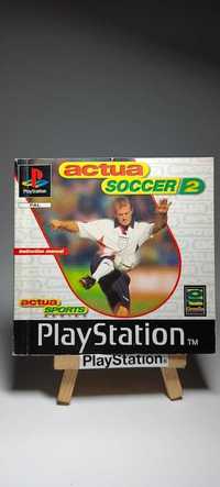 Actua Soccer 2 książeczka instrukcja manual Ps1 Psx Psone Playstation1
