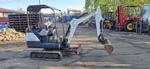 Minikoparka bobcat e14 11rok 3lyzki szybkozlacze transport