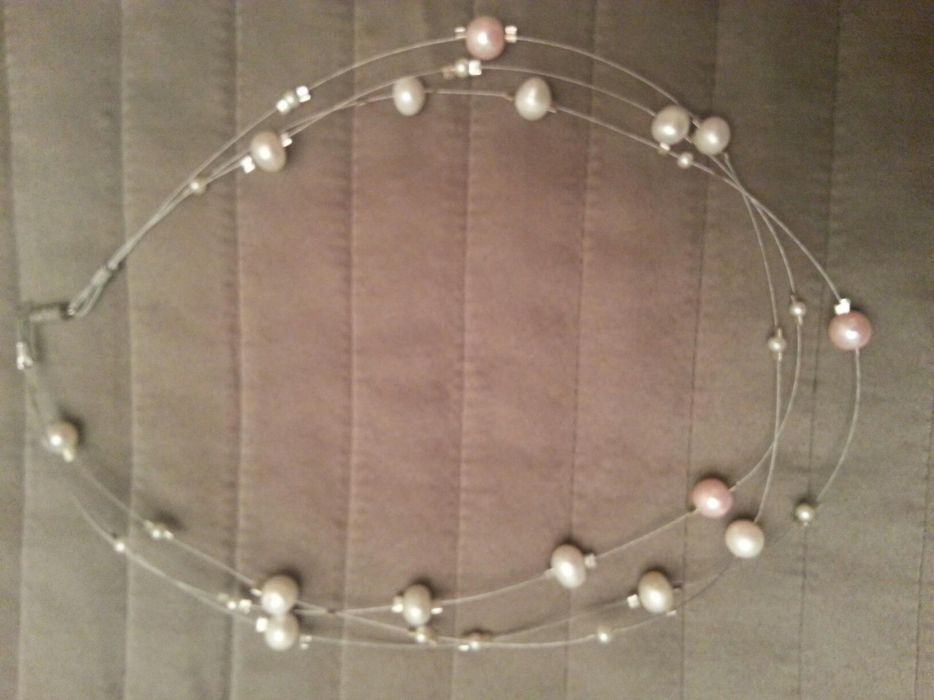 Conjunto novo: colar, pulseira e brincos