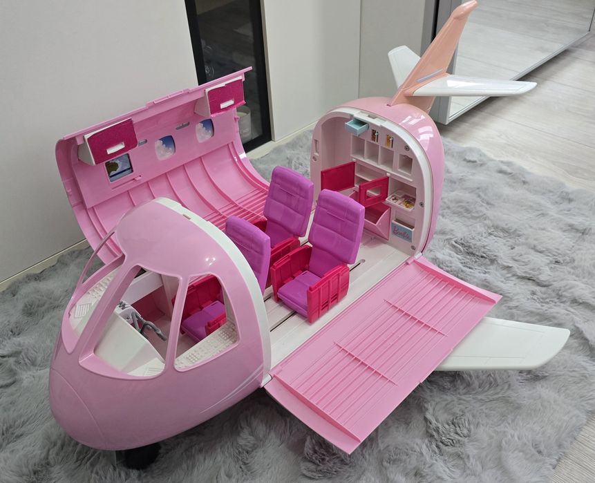 Samolot Barbie - luksusowy odrzutowiec
