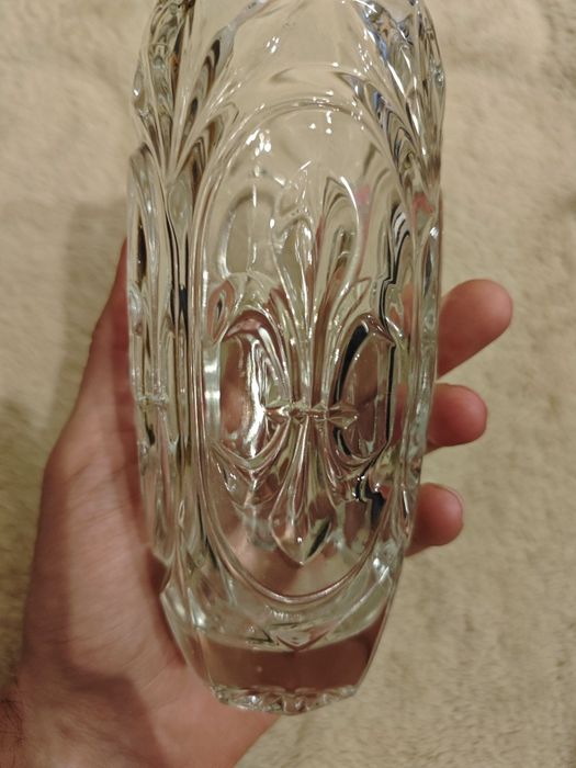 Wazon Rudolf Schrötter Sklo Union PRL Retro Vintage Antyk Staroć