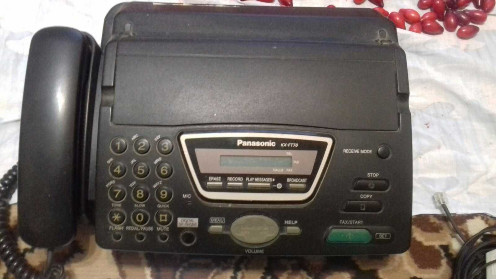 телефон-факс Panasonic KX-FT76RU