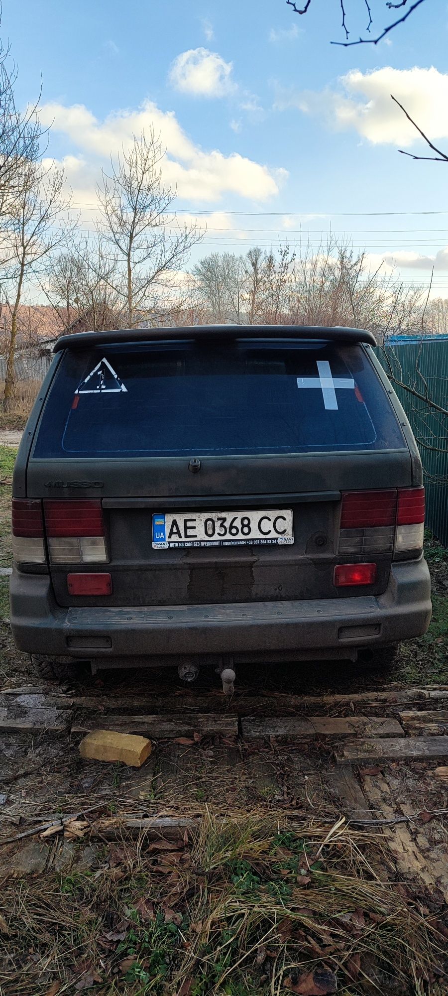 SsangYong MUSSO 1997 року випуску