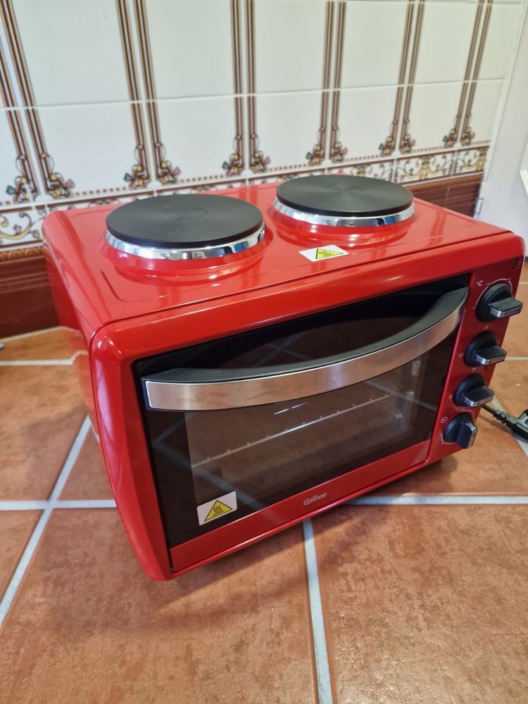 Mini forno com duplas placas de fogão Q.5064