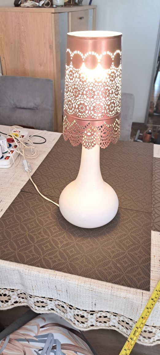 Lampa lampka nocna  lub do pokoju fajans