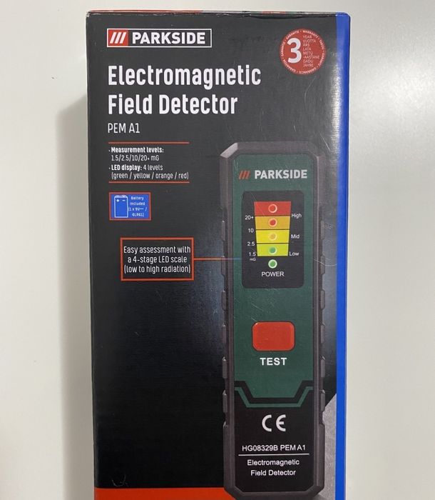 Тестер електромагнітного поля Parkside