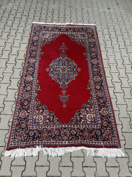 Dywan orientalny w stylu perskim – 244 × 141 cm welniany