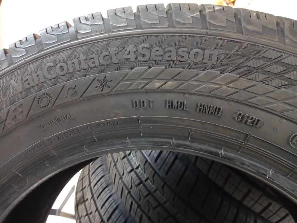 Opony całoroczne 215/65R16c Continenta VanContact 4 sezon 23r