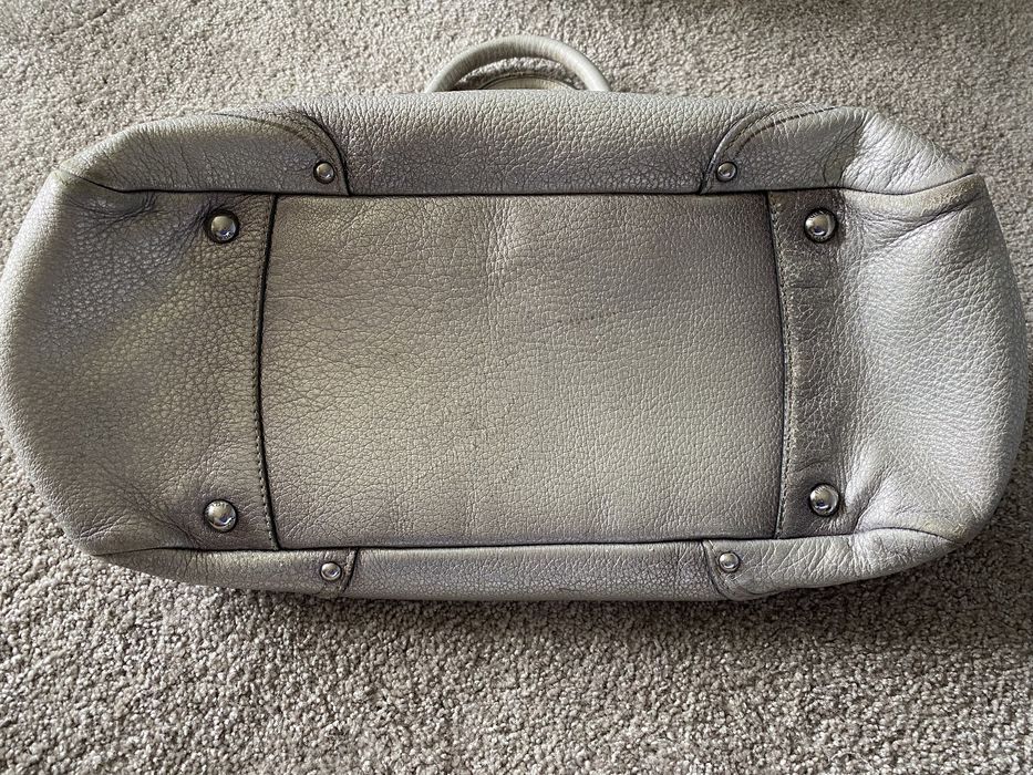 Mala Prada Prateada em otimo estado