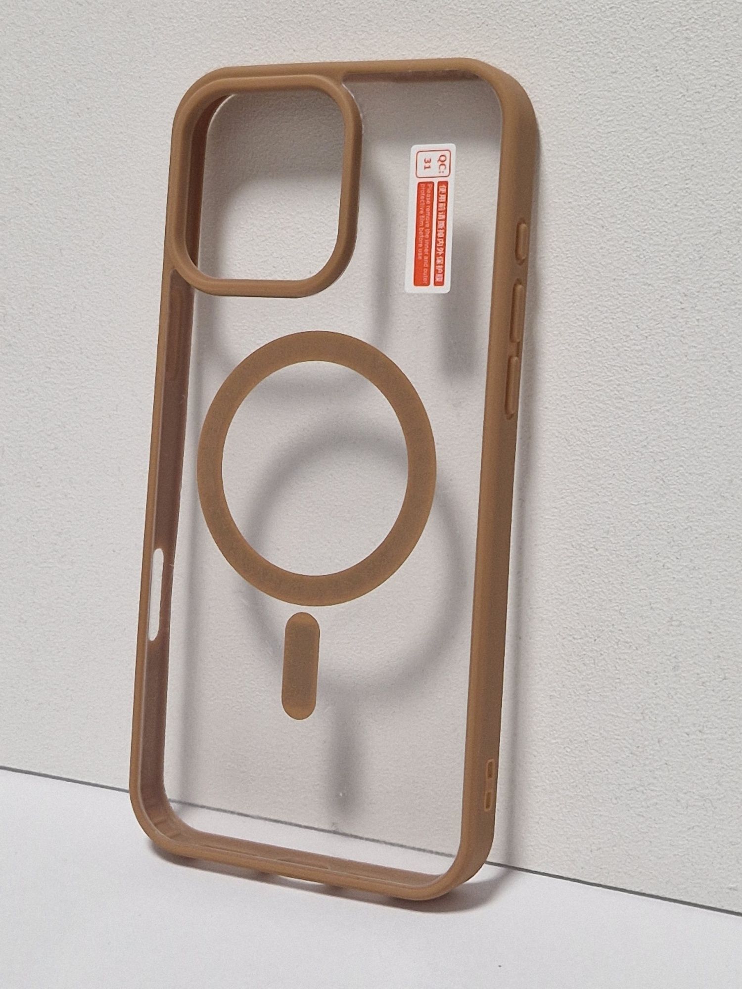 Acrylic Color Magsafe Case do Iphone 16 Pro Max tytan
