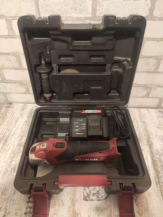 Болгарка Einhell TE-AG 18 Li kit