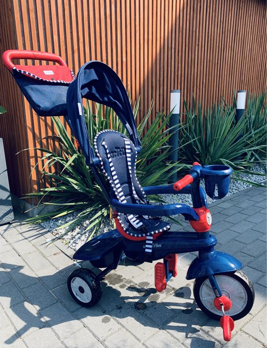 Rower trójkołowy Smart Trike Swirl™ 4w1 - niebiesko-czerwony