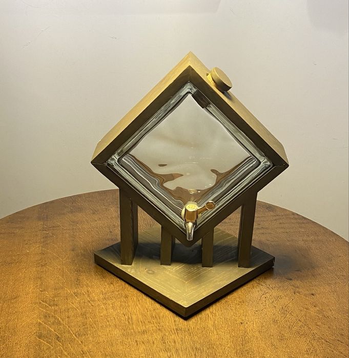 Karafka budowlańca rękodzieło