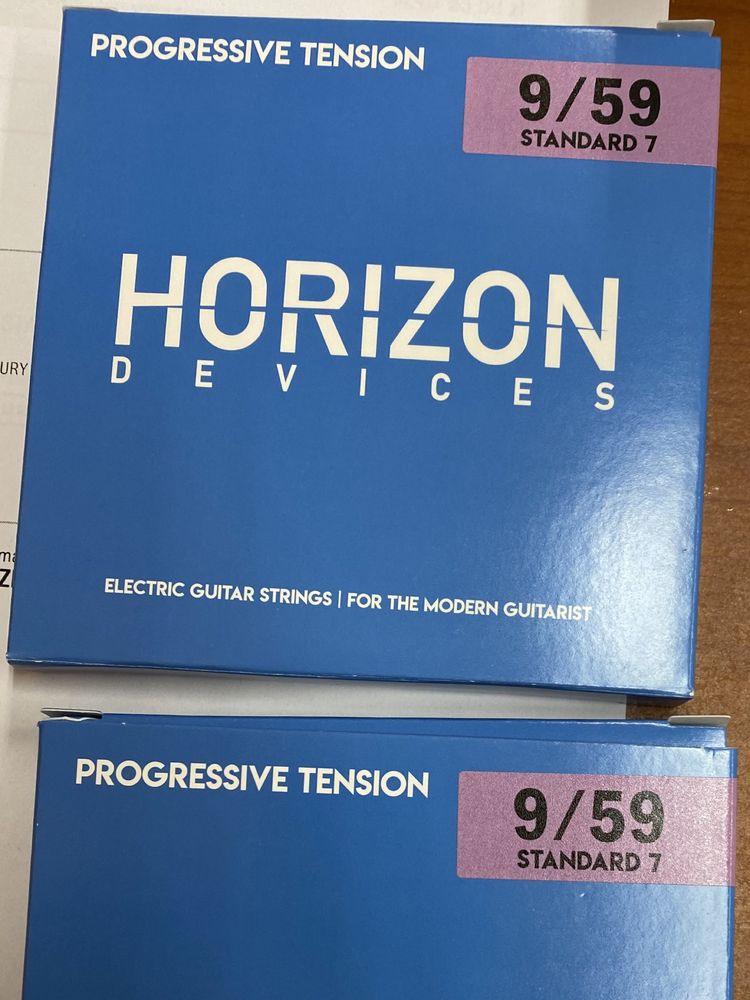 Struny gitarowe Horizon Devices Progressive Tension Standard 7 9/59