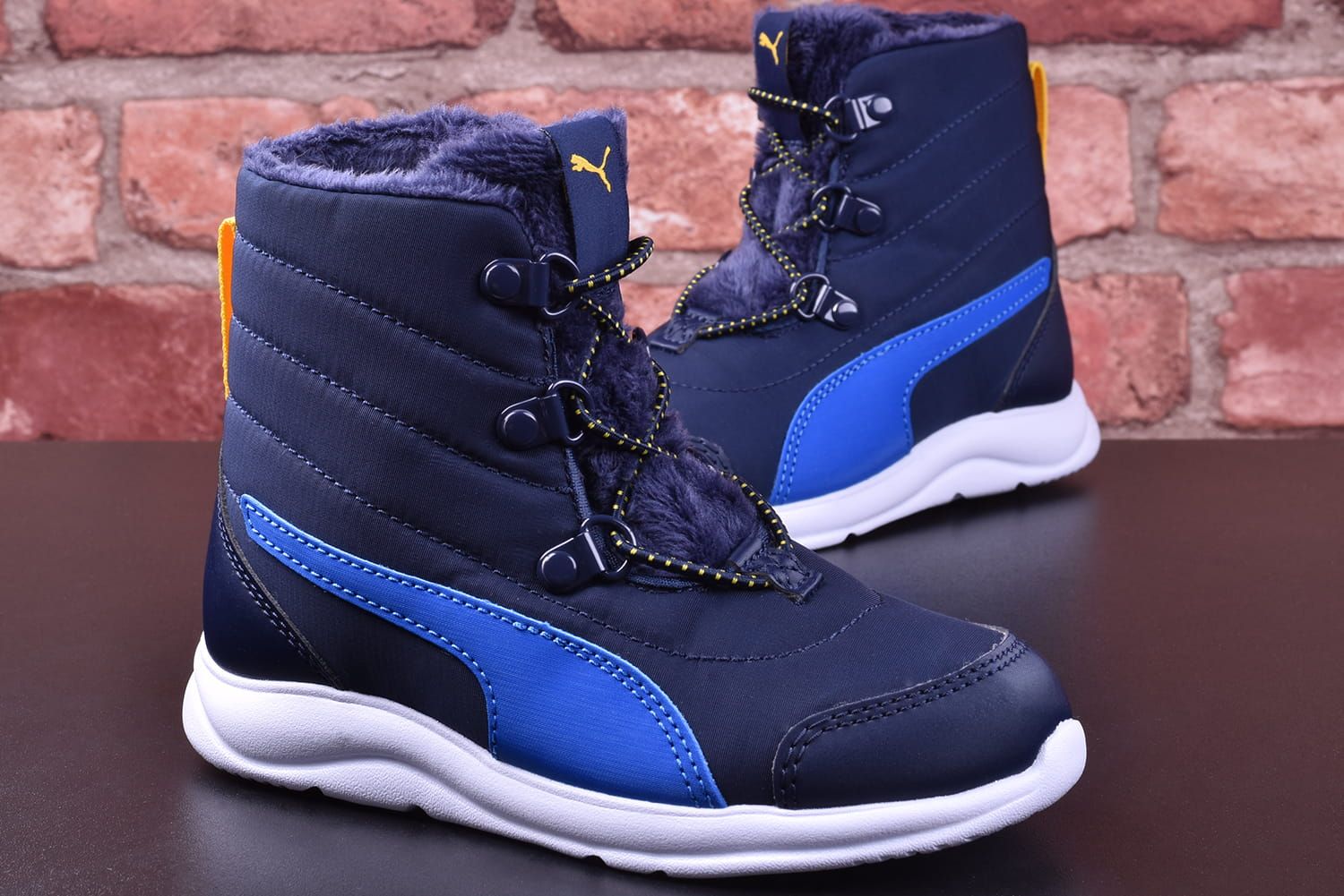 Buty śniegowce Puma Fun Racer Boot Ac PS ocieplane - 35 WYSYŁKA 24h