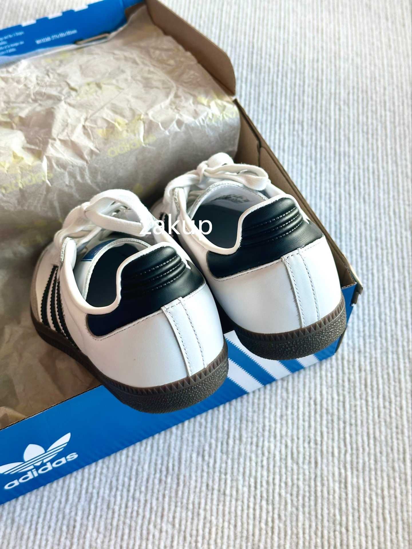 Oryginalny Adi Trampki_adidasSambaOG Cloud WhiteCoreBlack R.40