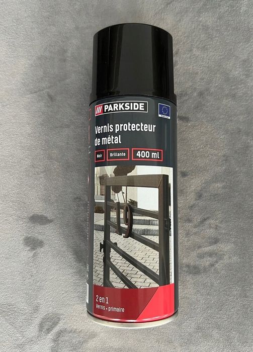 Фарба захисна аерозольна Parkside Чорна