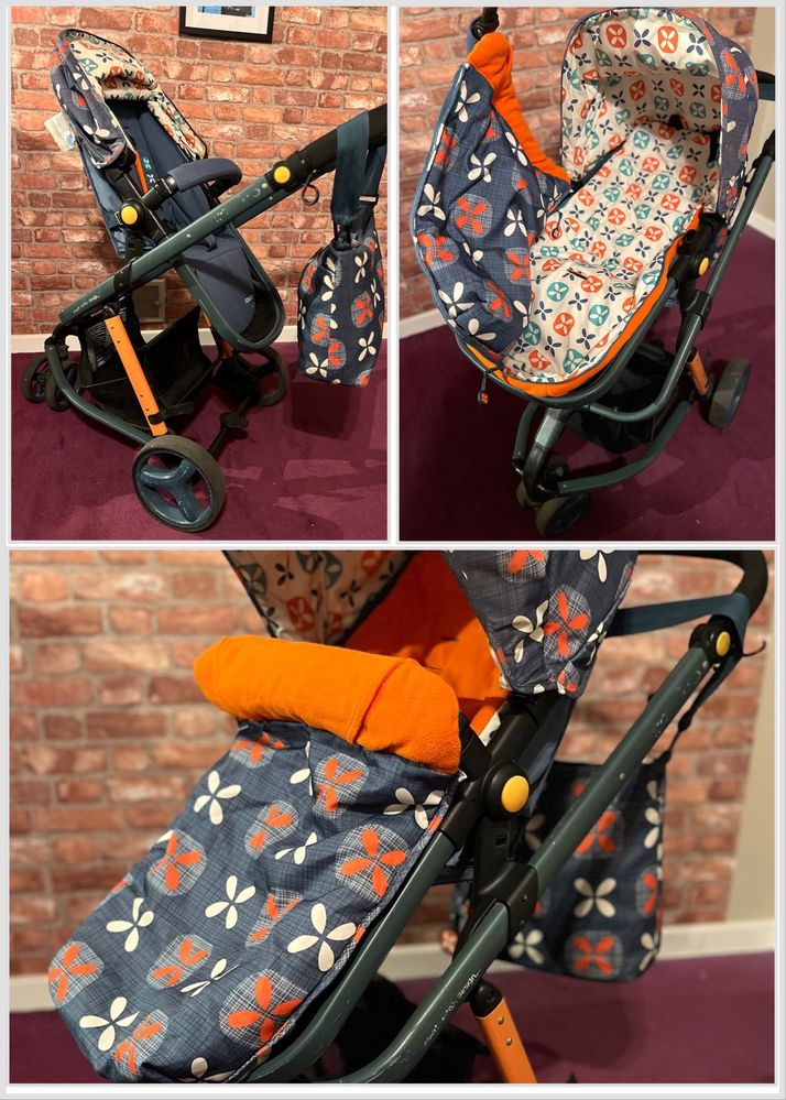 Wózek COSATTO GIGGLE 3 3w1 + moskitiera, folia i …