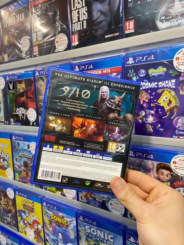 Diablo 3 Eternal Collection Ps4, Ps5 англ IGame Харьков