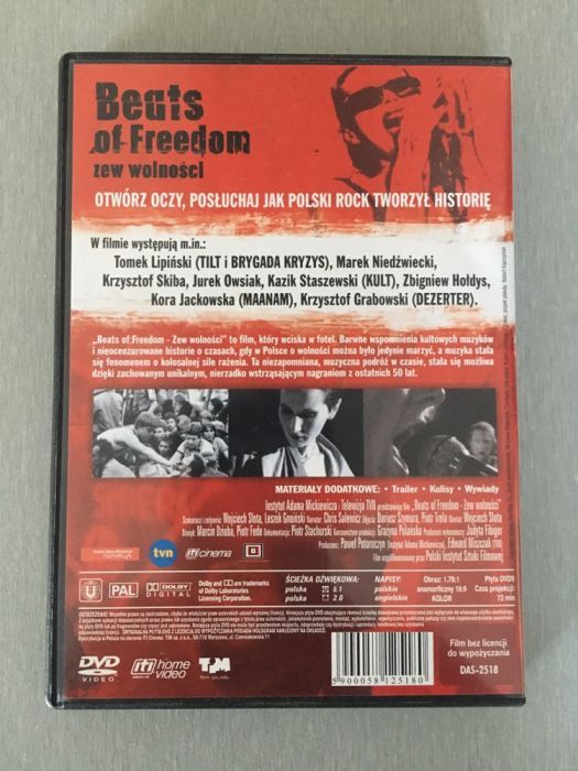 Film DVD Beats of Freedom zew wolności