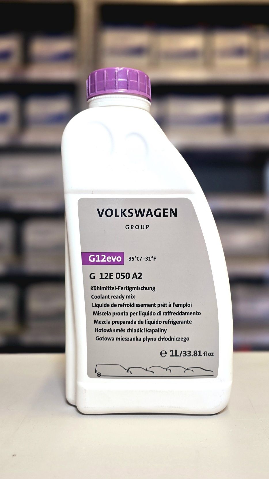Płyn do chłodnic 1L VAG VW G12evo G12E050A2