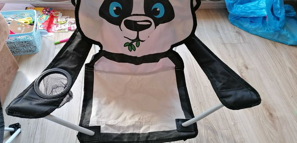 Krzesełka składane Panda 2 szt.