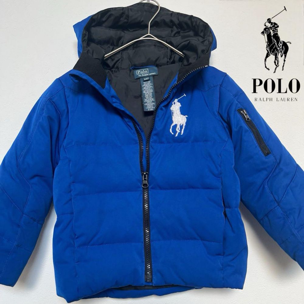 Куртка пуховик polo ralph lauren 110-116 см