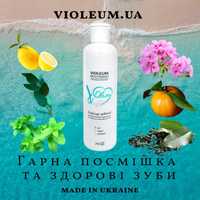 Зубний елiксир - ополiскувач без фтору, спирту, та цукру Violeum .