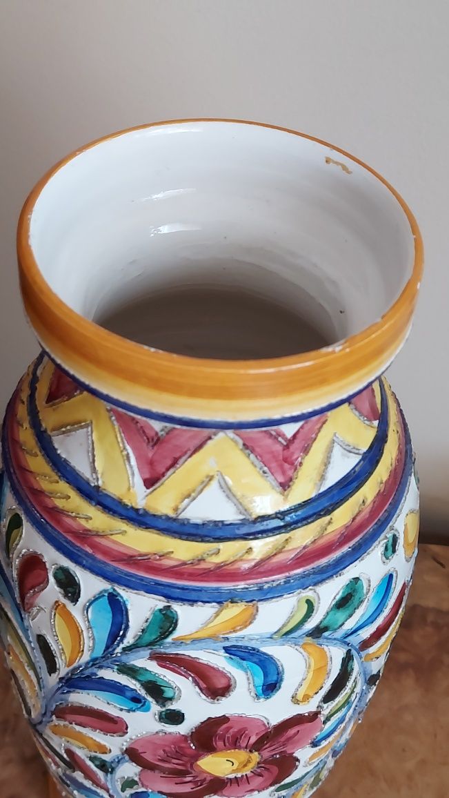 Wazon - ITALY  - Sygnowany - Ceramika