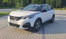 Peugeot 3008 oryginał asystent pasa kamera full led hak panorama, bezwypadkowy