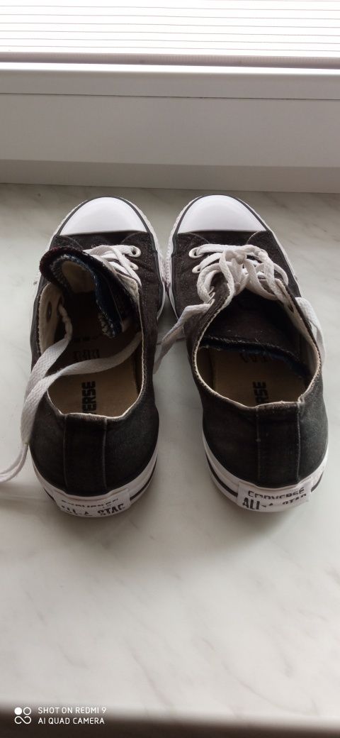 Czarne trampki Converse r. 37.5