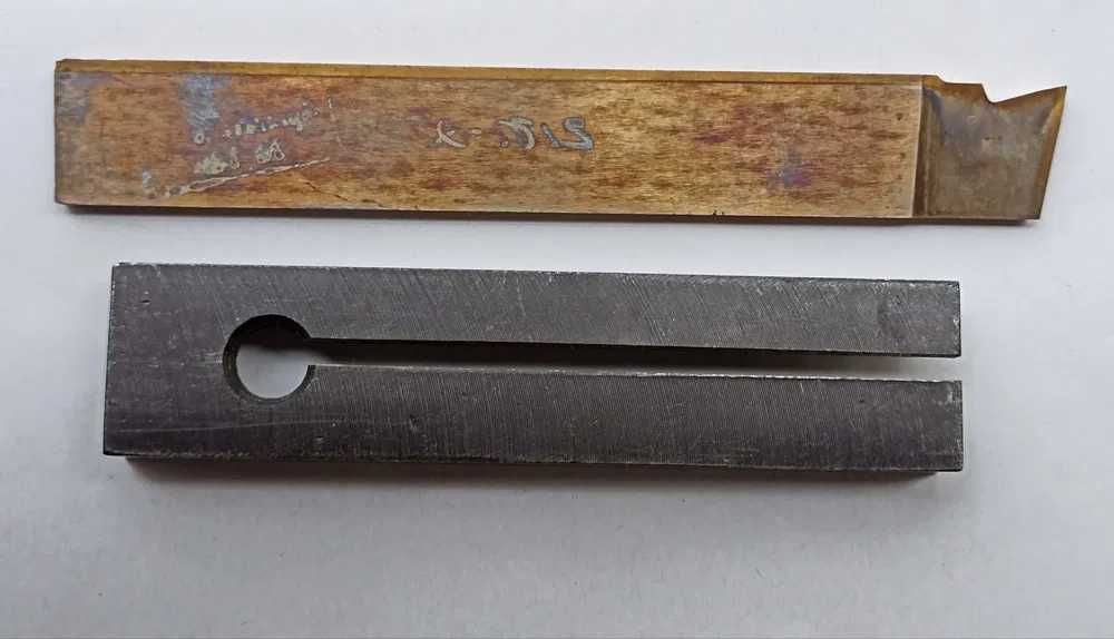Stalka stalki nóż ucinak 120 x 4 x 18 mm + oprawka nowe