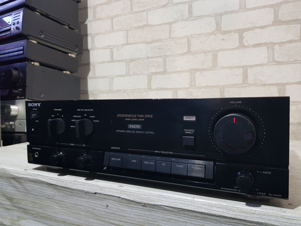 Стерео підсилювач/усилитель Sony TA-F417R 2*70+1ц б/у  з Німеччини